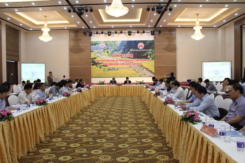 Hội nghị giao ban KH&CN; các tỉnh, thành phố Vùng Đồng bằng sông Hồng lần thứ XI